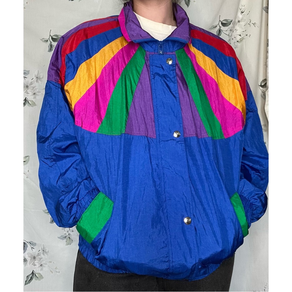 Multicolor Andy Johns Windbreaker - image 2
